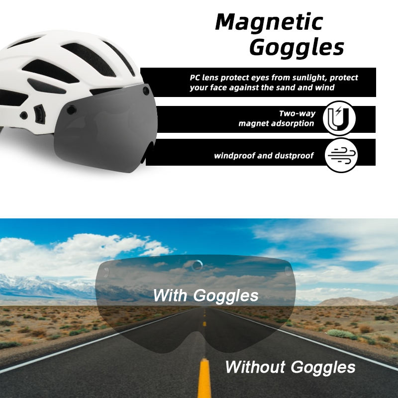 YL168 With Lights+Visor+Magnetic Lens