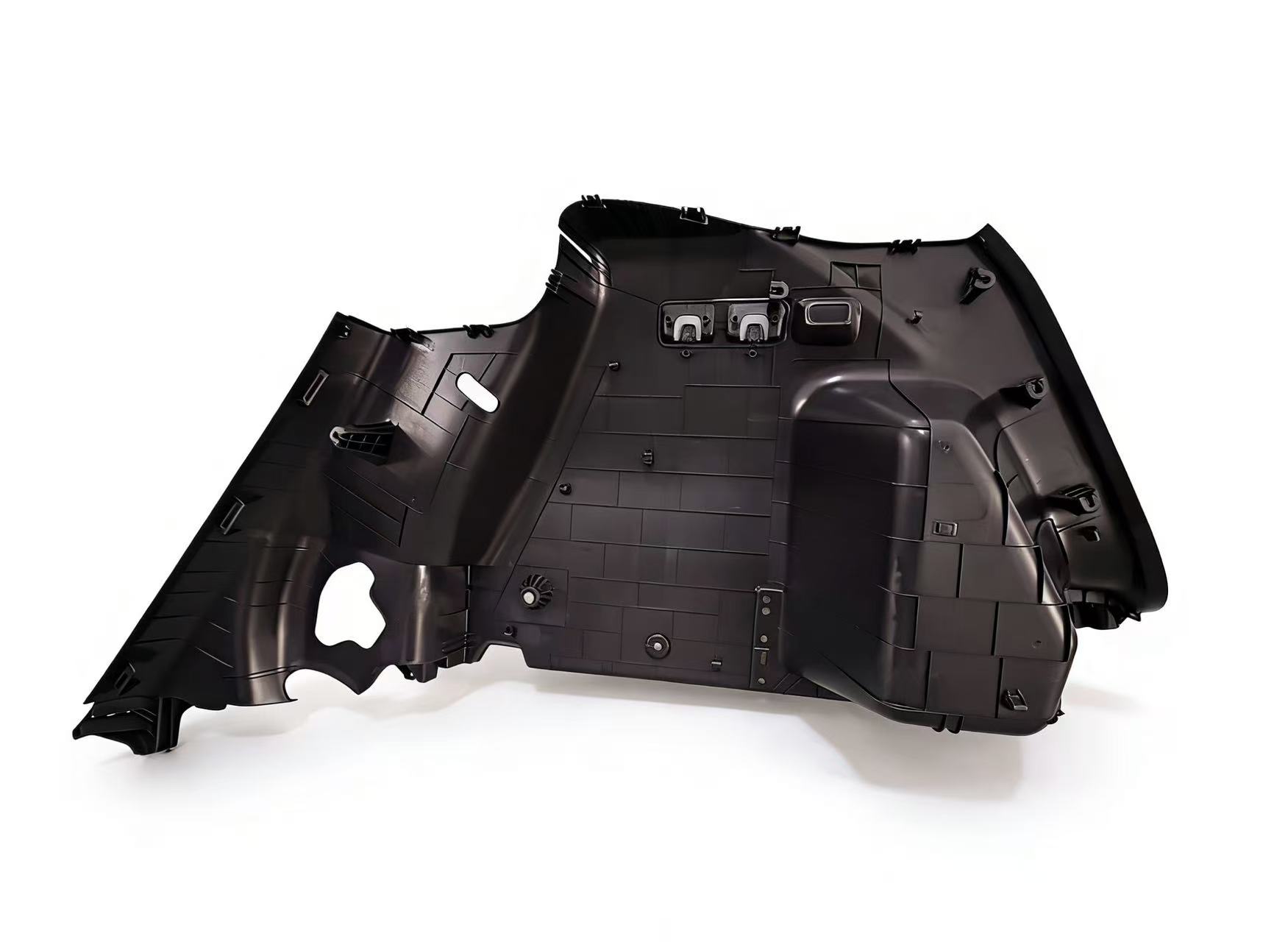 The left and right rear side panels for automobiles.