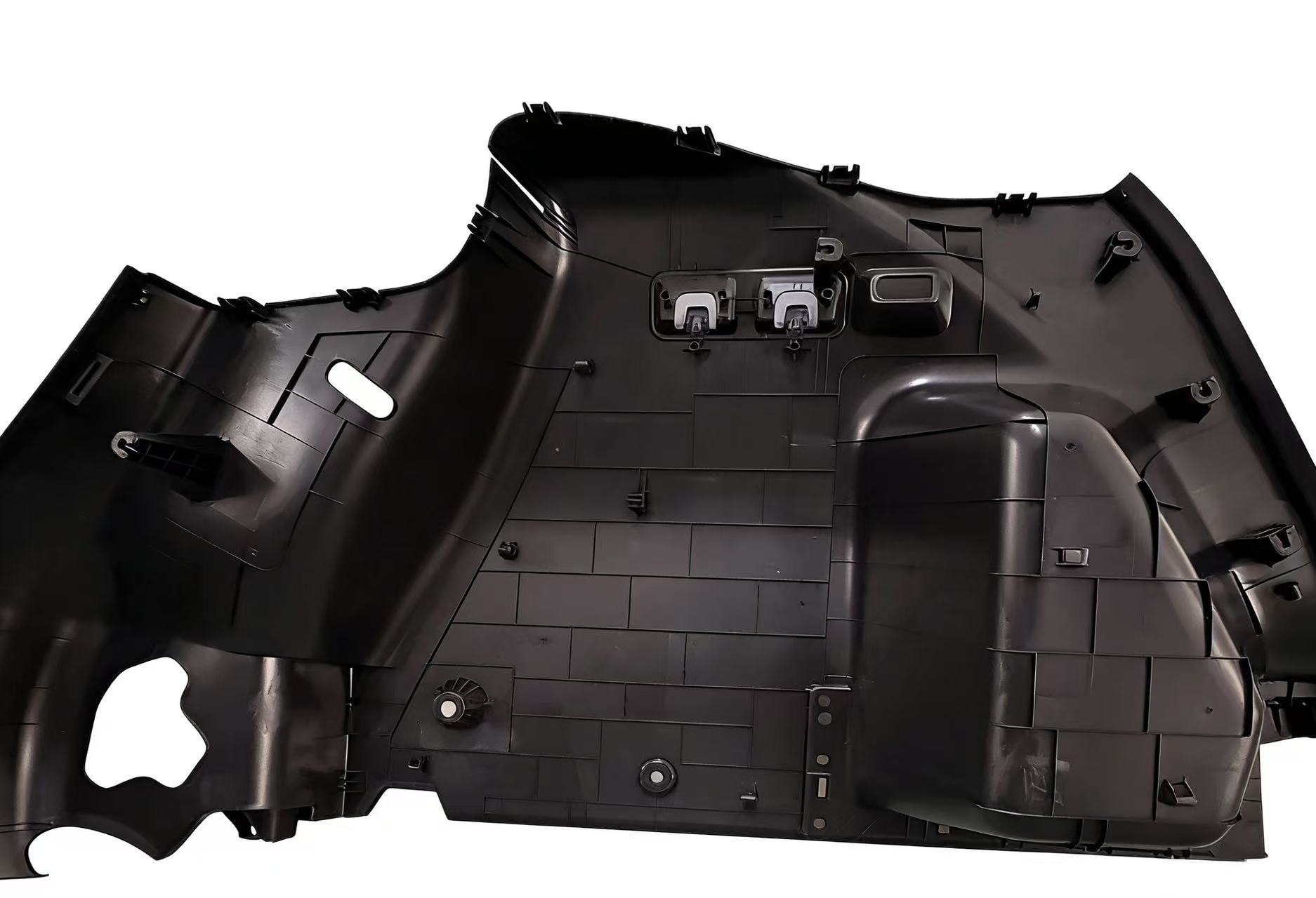 The left and right rear side panels for automobiles.