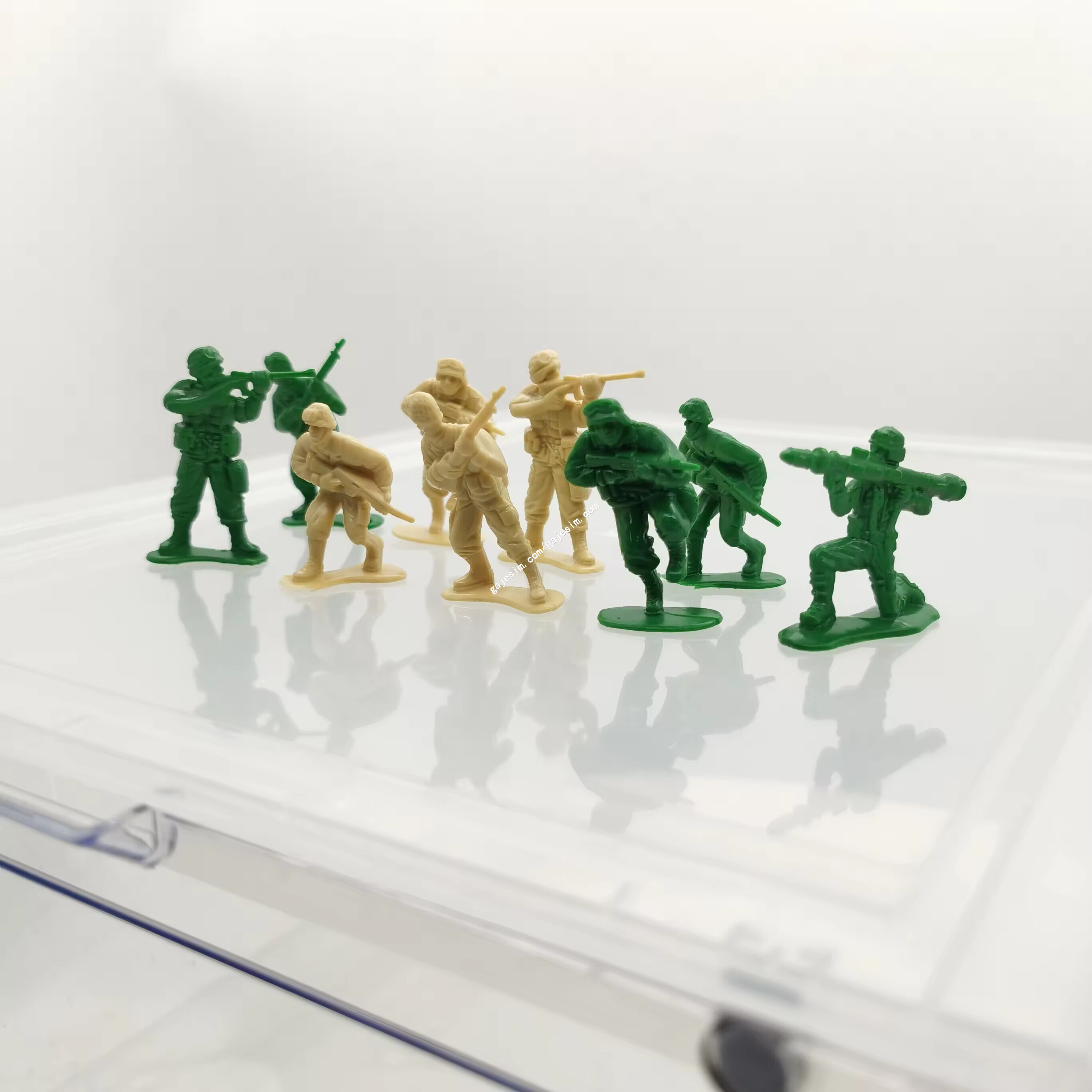 Plastic soldier model