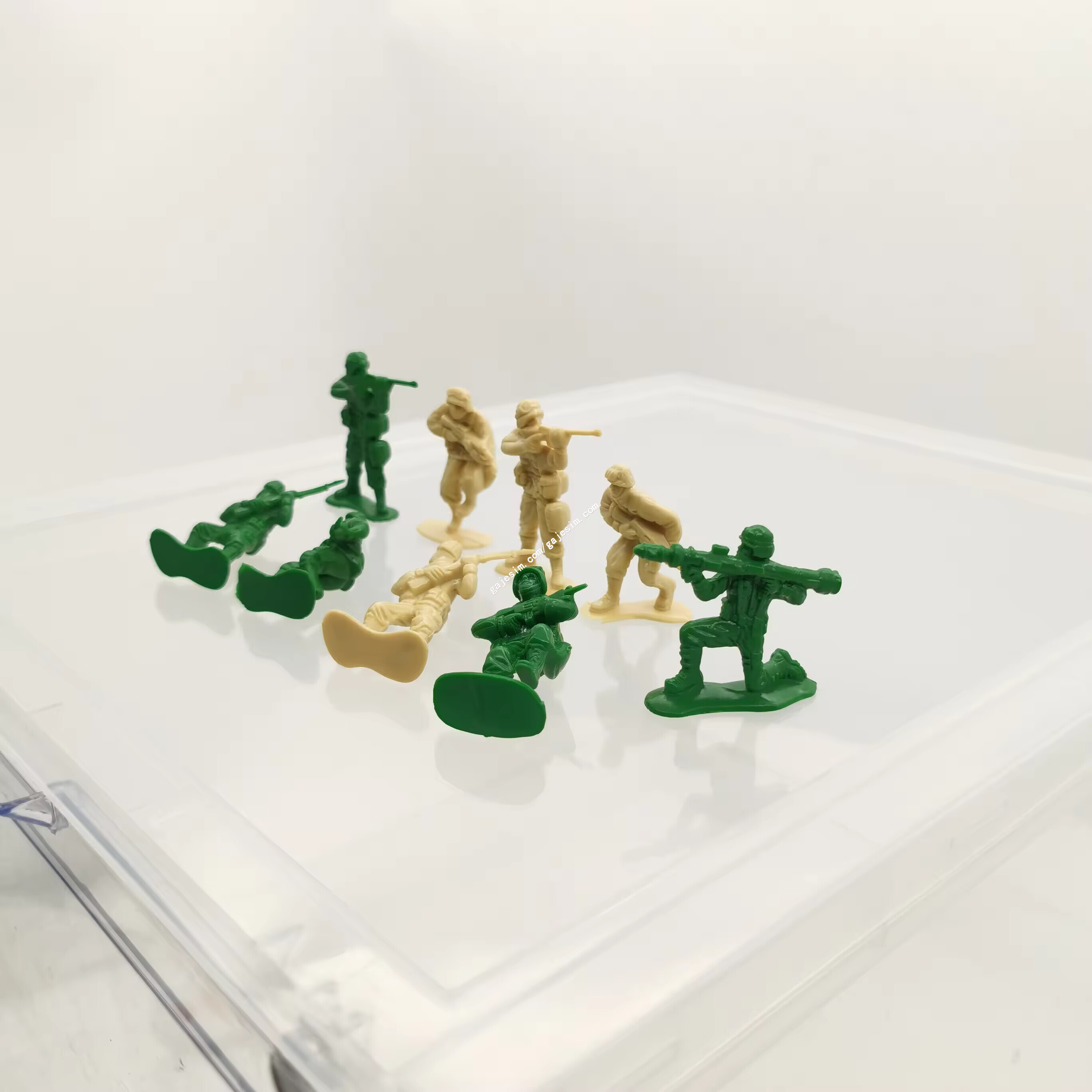 Plastic soldier model