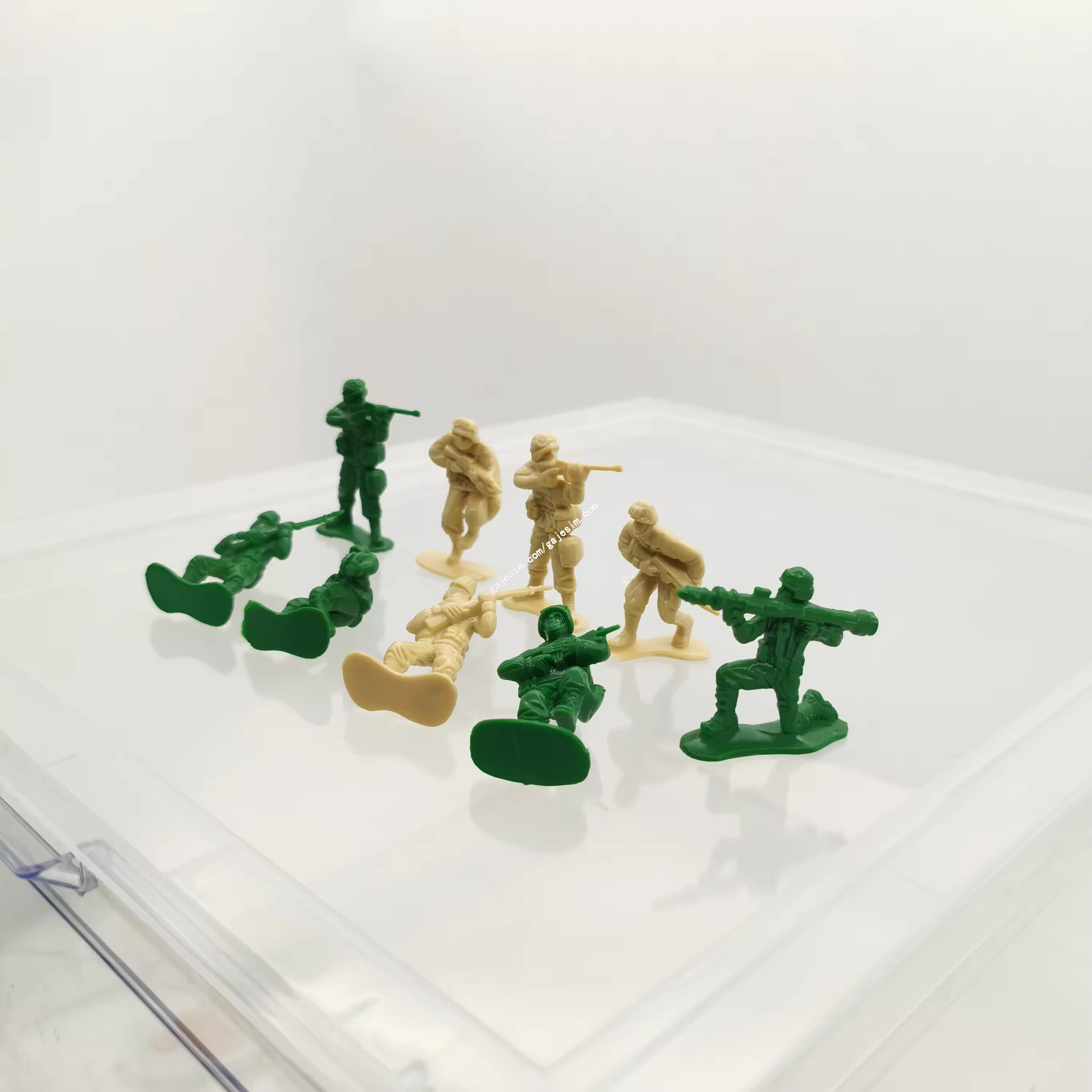 Plastic soldier model