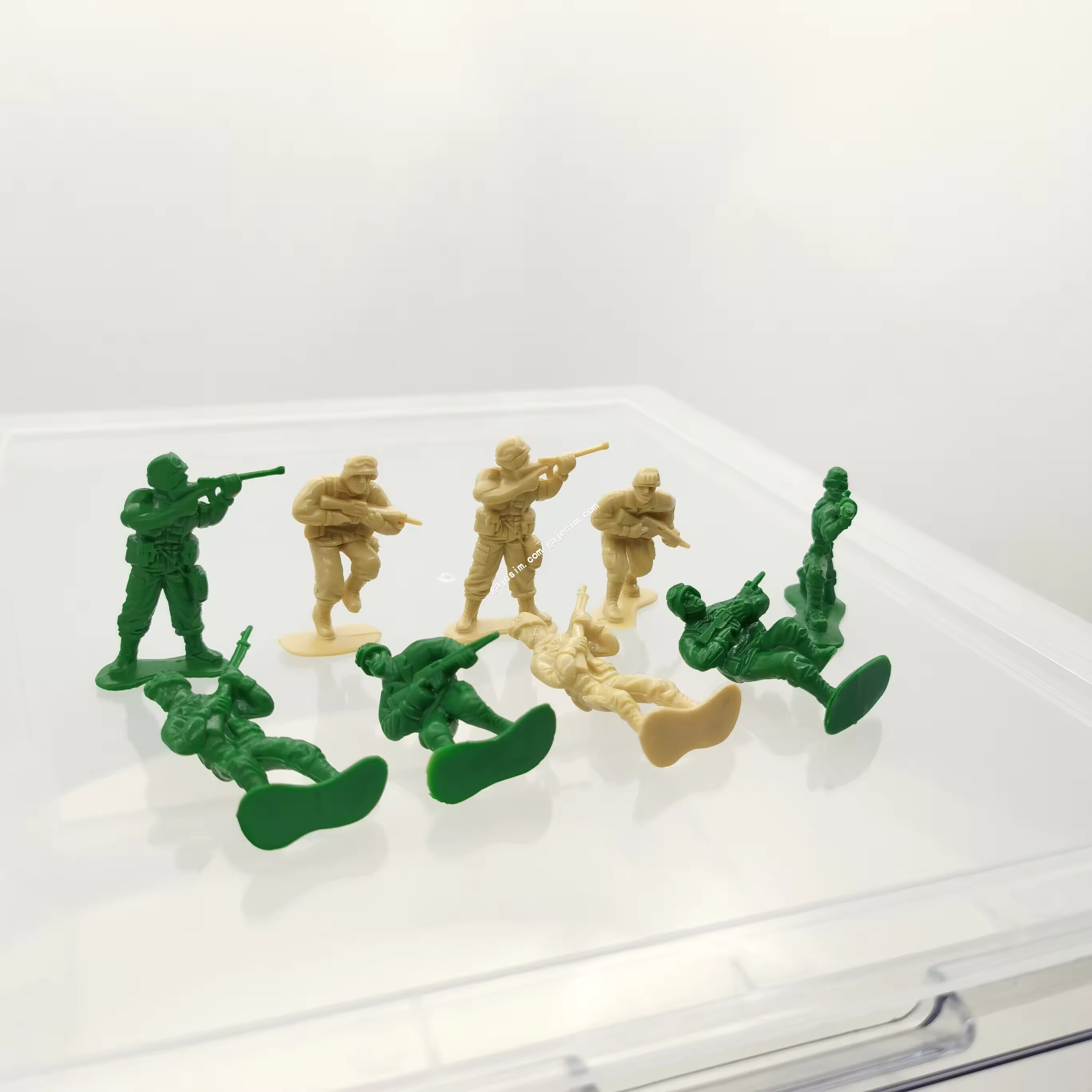 Plastic soldier model