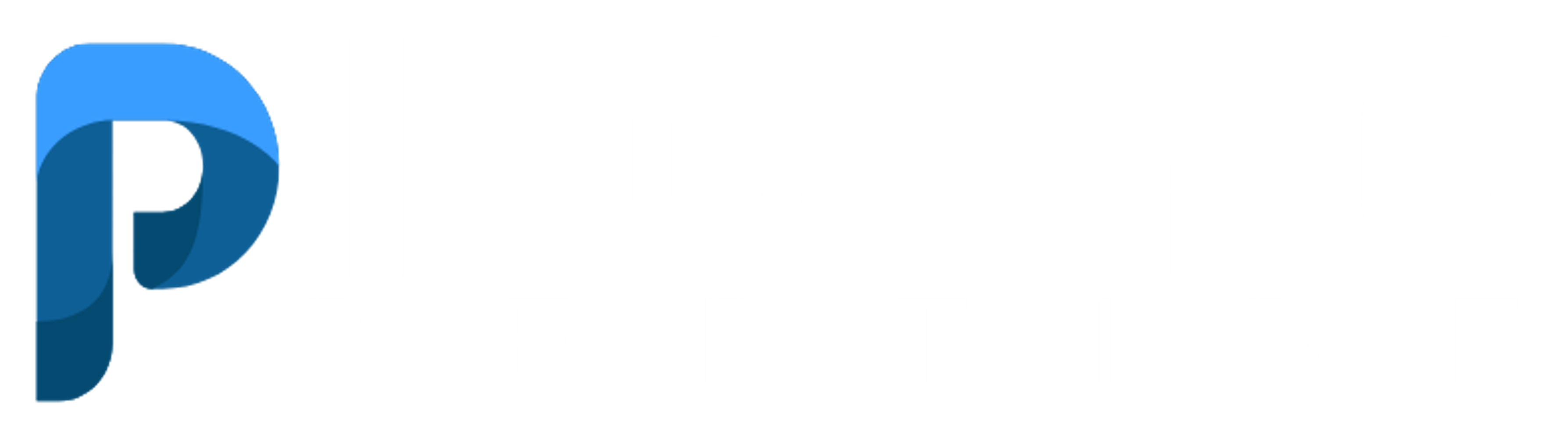 pingxingpeptide logo white text