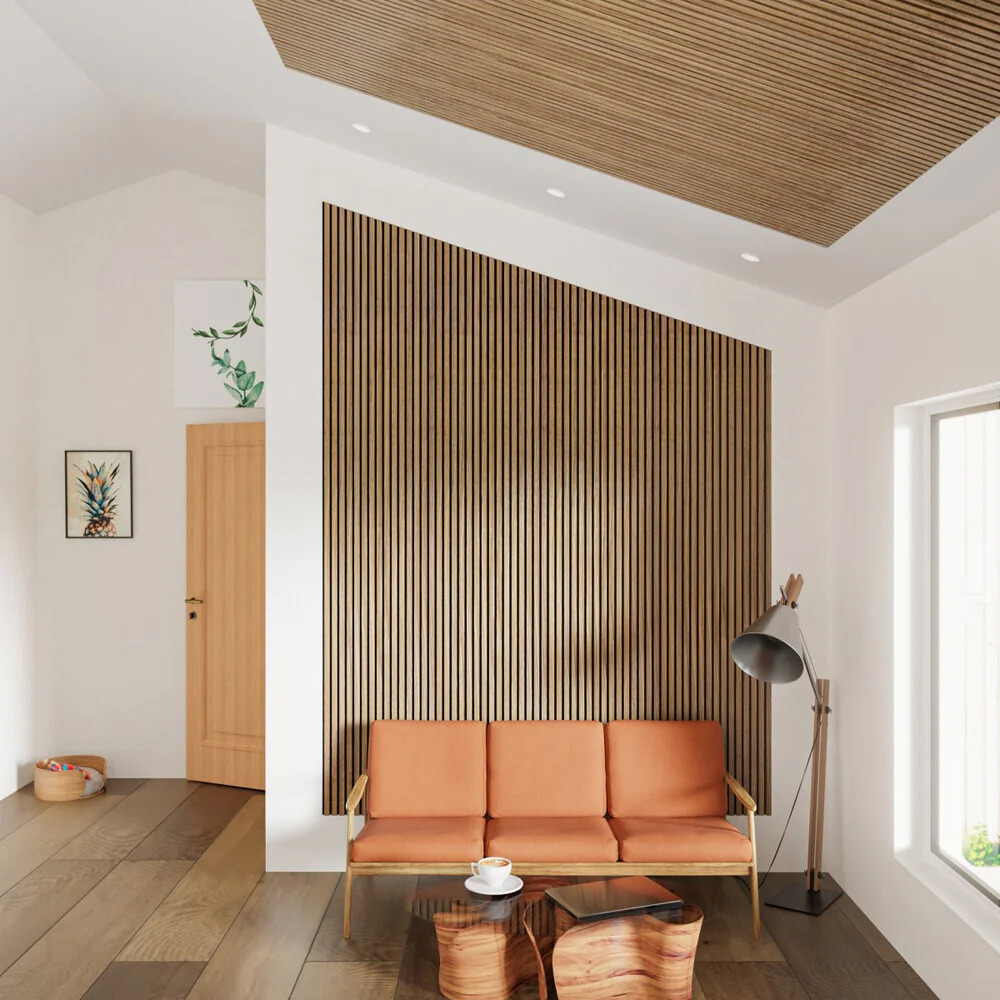 Perforated Acoustic Wood Panels – Enhanced Sound Diffusion