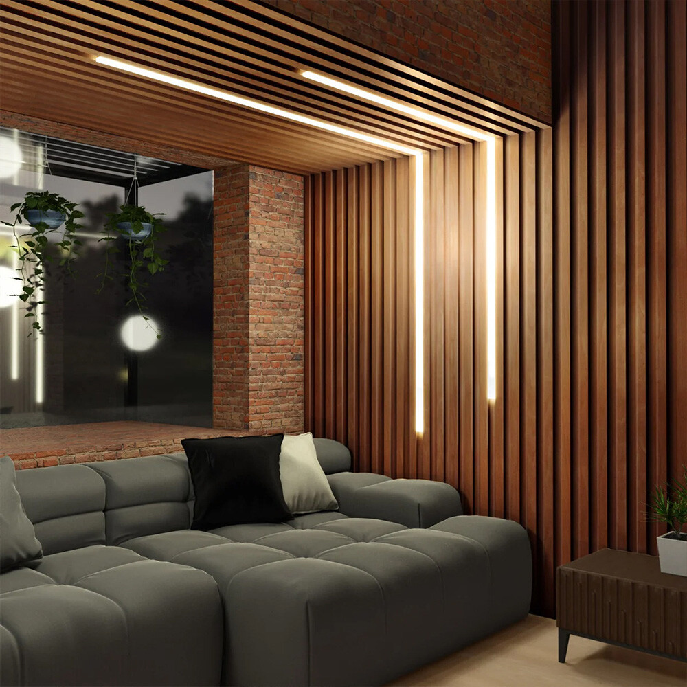 Acoustic Wall Panels with Stone-Look Design – Stylish & Functional