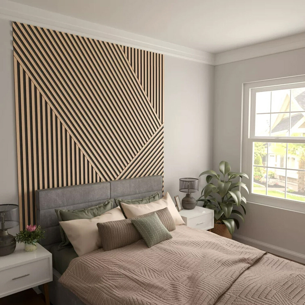 Premium Wooden Acoustic Wall Panels – Noise Reduction & Modern Decor