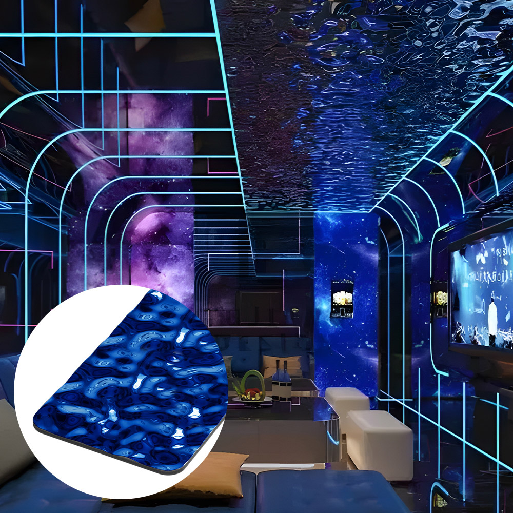 Carbon Crystal Bamboo Fiber Board High Quality