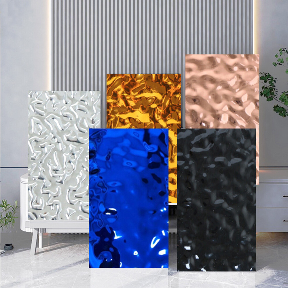 Modern Style Carbon Crystal Board for Wall Decor