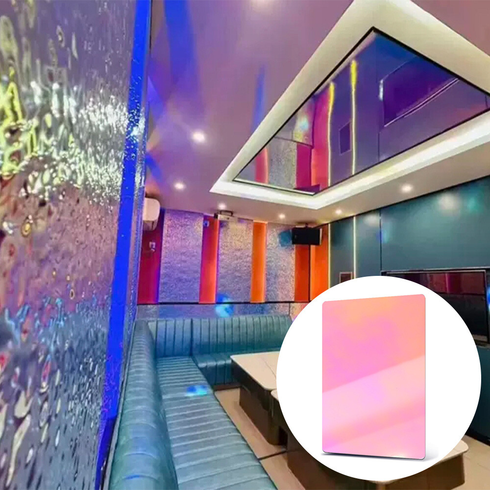 High Gloss Carbon Crystal Fiber Wall Panel