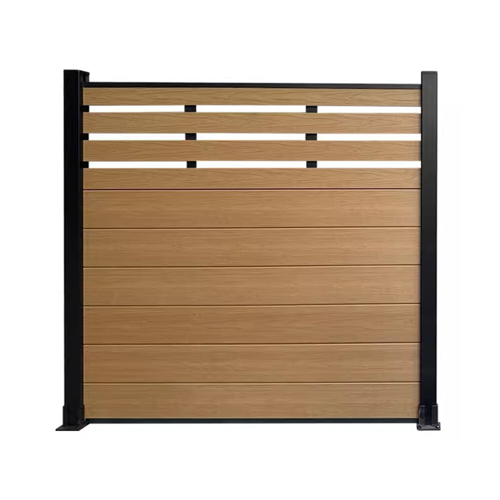 WPC Composite Fence Panels Garden Decoration