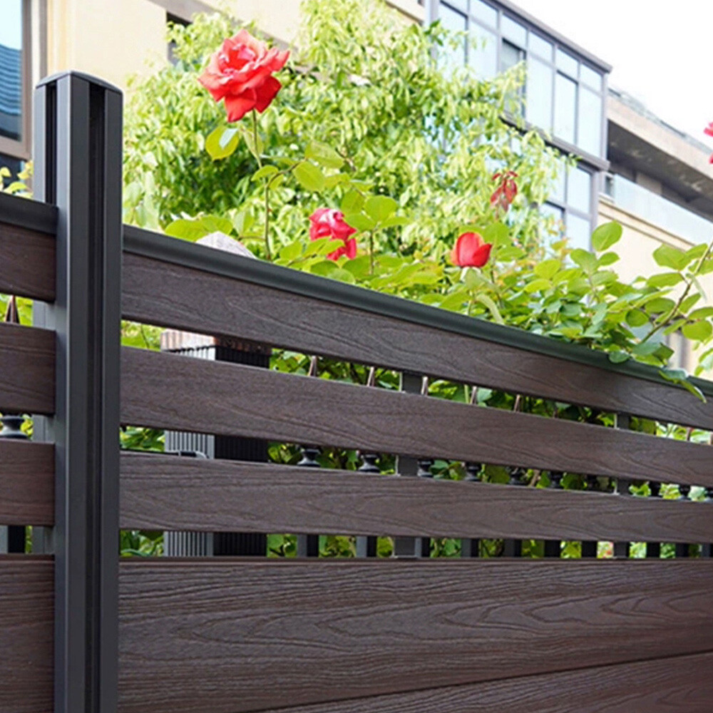 Composite Wood Fence Panels For Yard Decoration