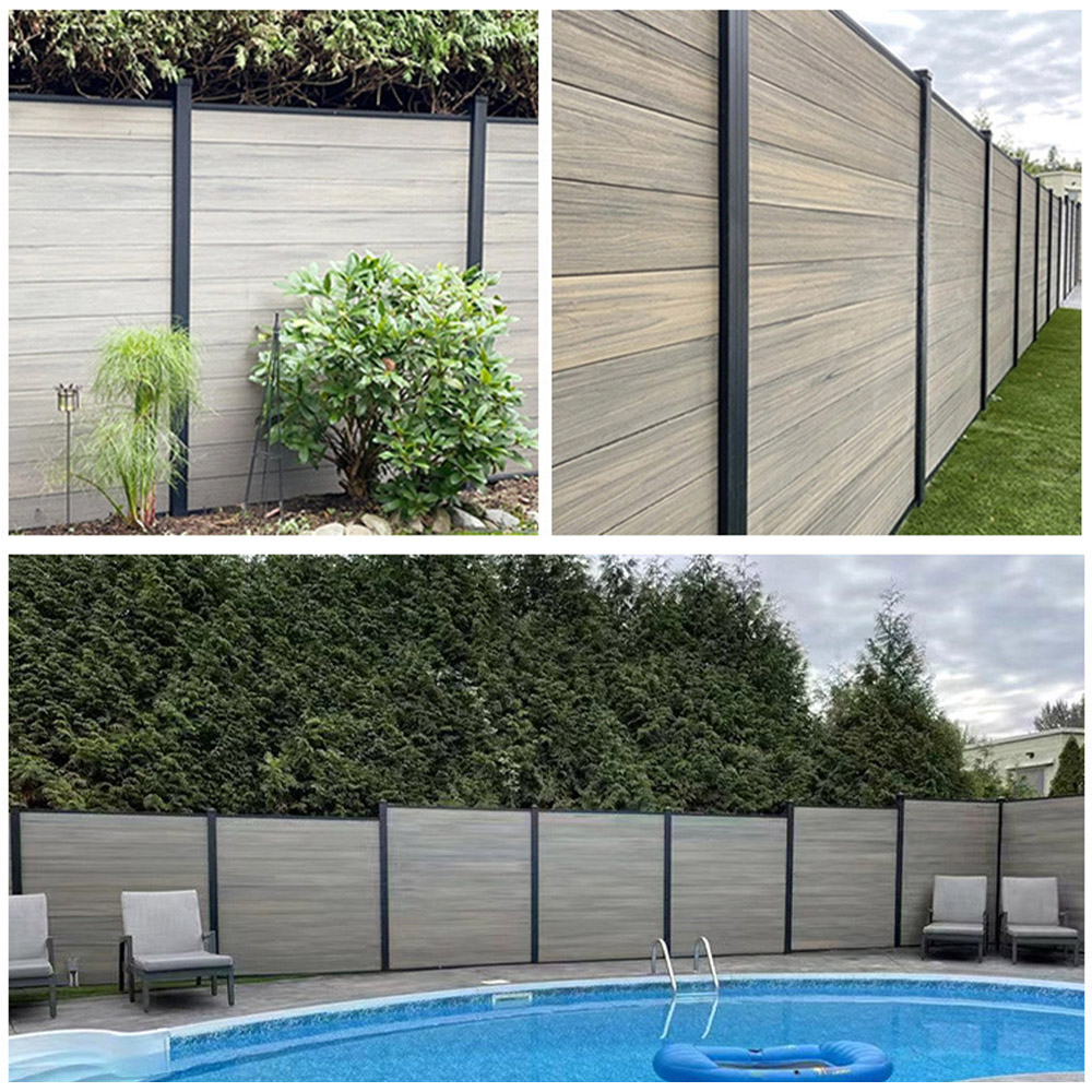 Composite Fence Panels Outdoor UV Resistant Material