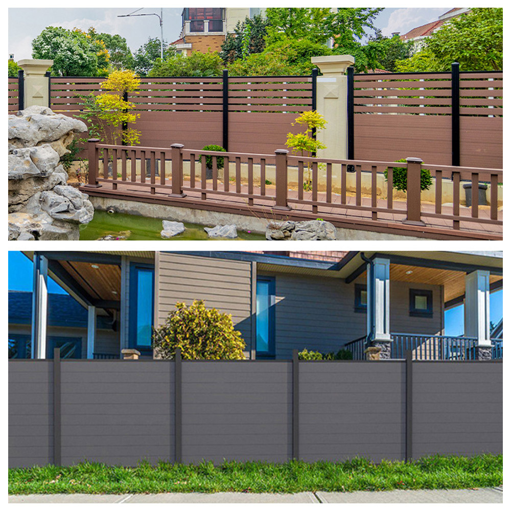 Composite Fence Panels Outdoor UV Resistant Material