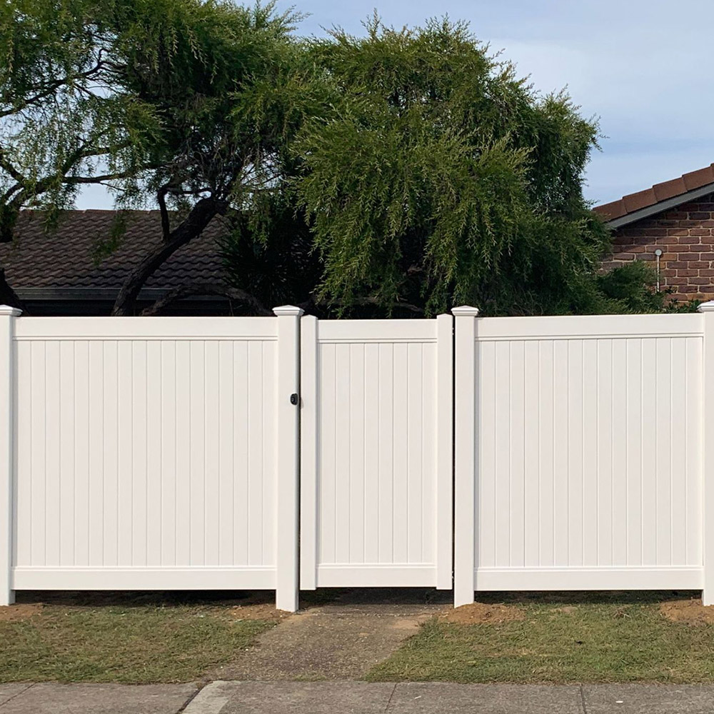 Composite Fencing Panels And Posts Complete Set
