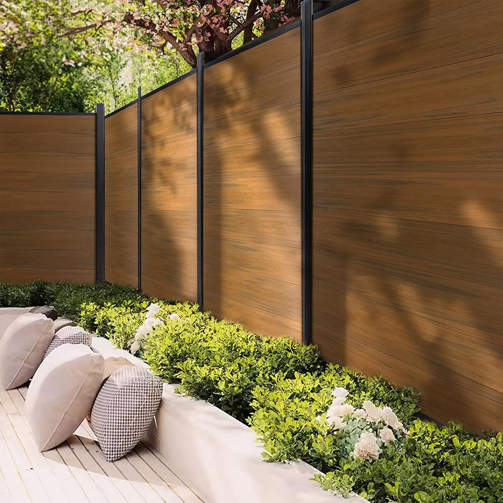 Wood Plastic Composite Fence Panels For Outdoor Use