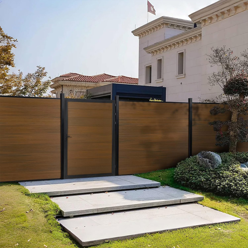 Wood Plastic Composite Fence Panels For Outdoor Use