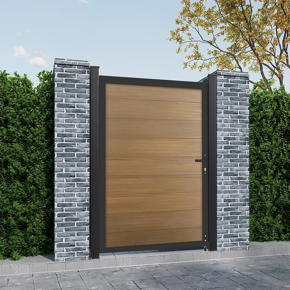 Wood Plastic Composite Fence Panels For Outdoor Use