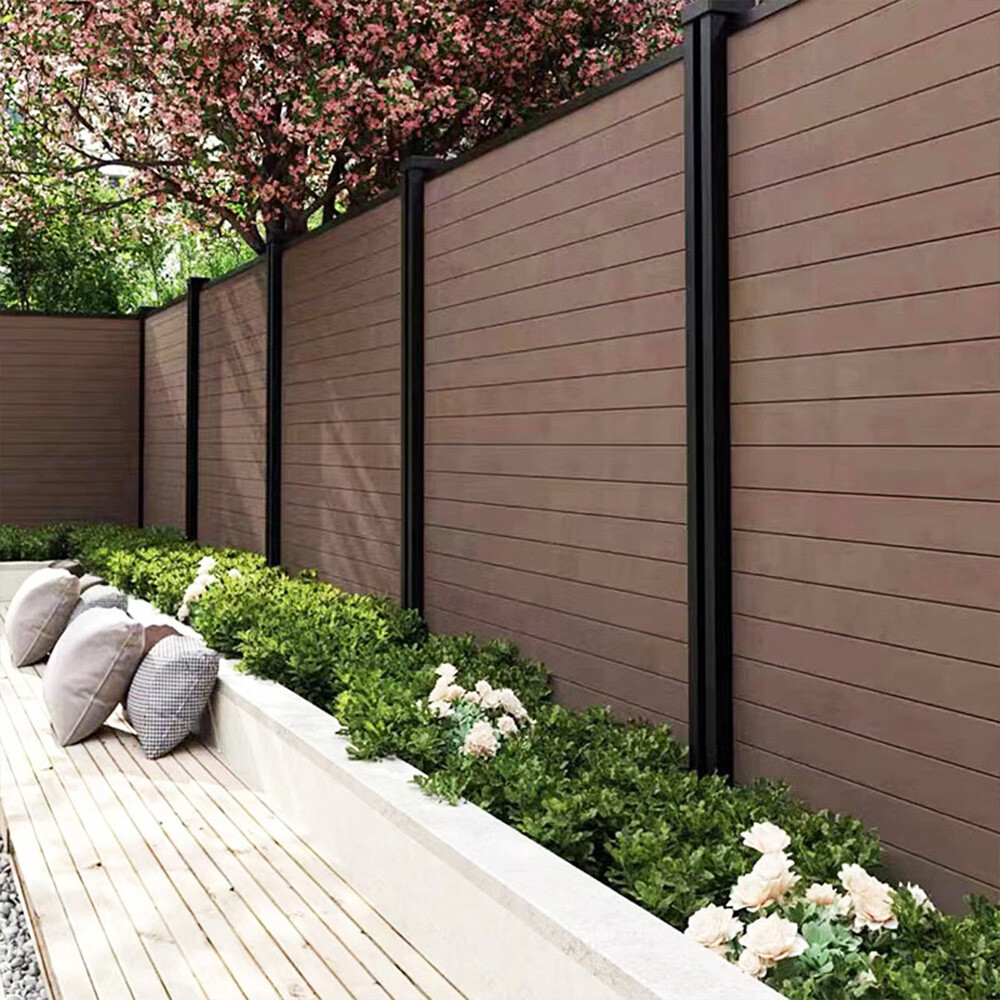 Composite Garden Fence Panels With Installation Kit