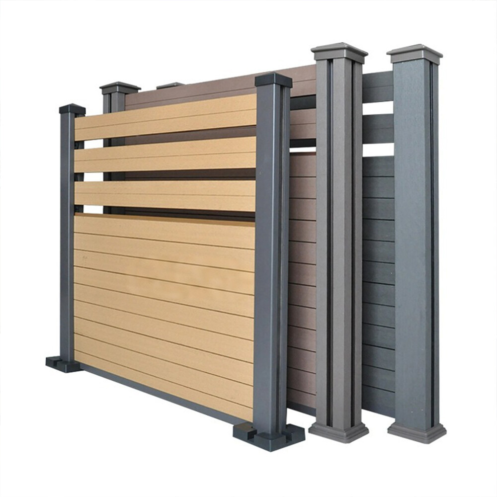 Composite Garden Fence Panels With Installation Kit