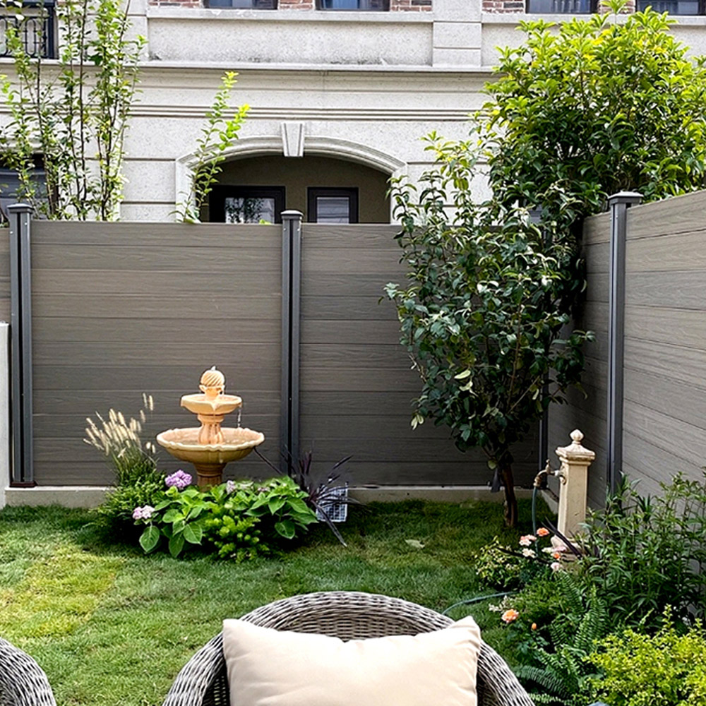 WPC Composite Fence Panels Durable And Waterproof