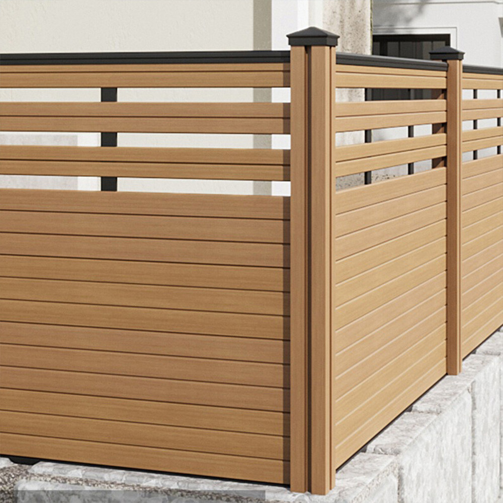 Outdoor Composite Fence Panels For Garden Privacy