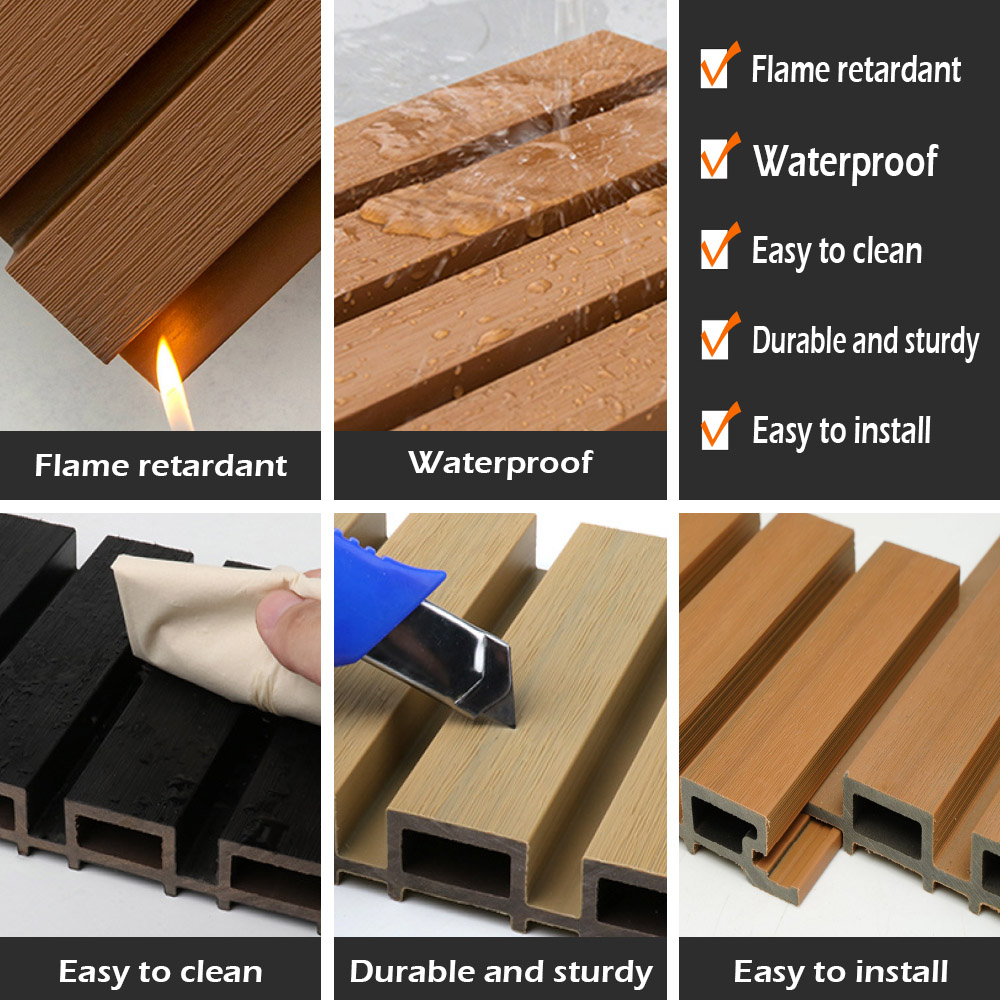 Exterior Coextrusion Cladding Weatherproof Outdoor Use