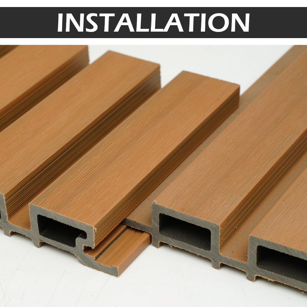 Outdoor Coextruded Wall Cladding Waterproof Panels