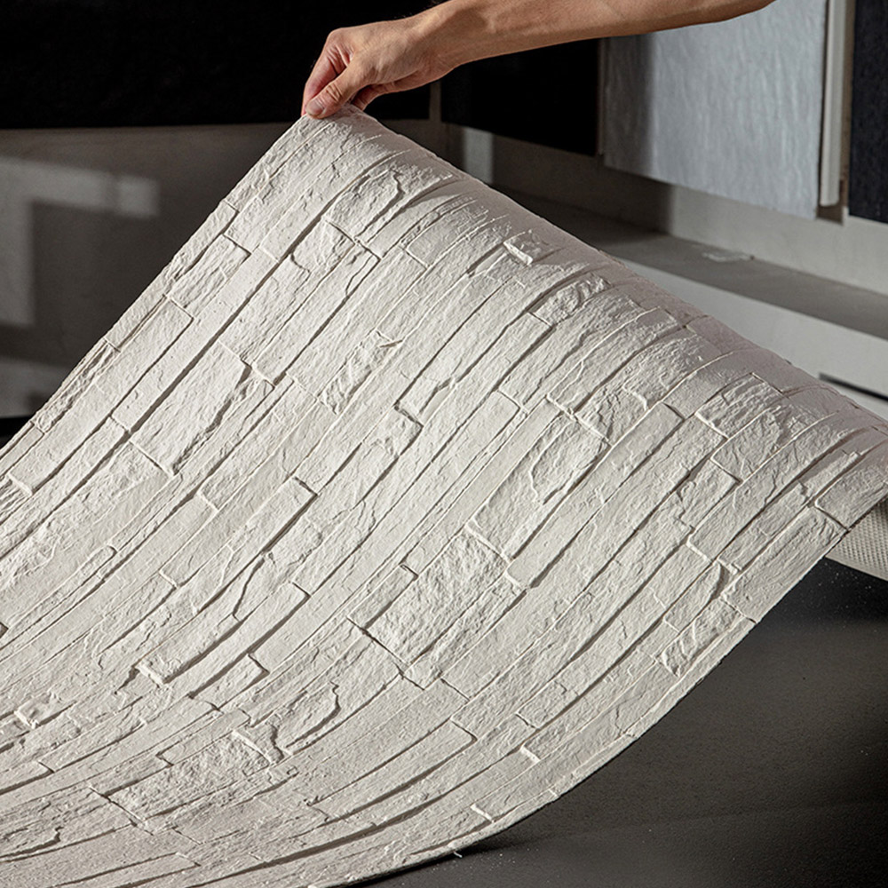 Thin Soft Stone Panels Space Saving Installation