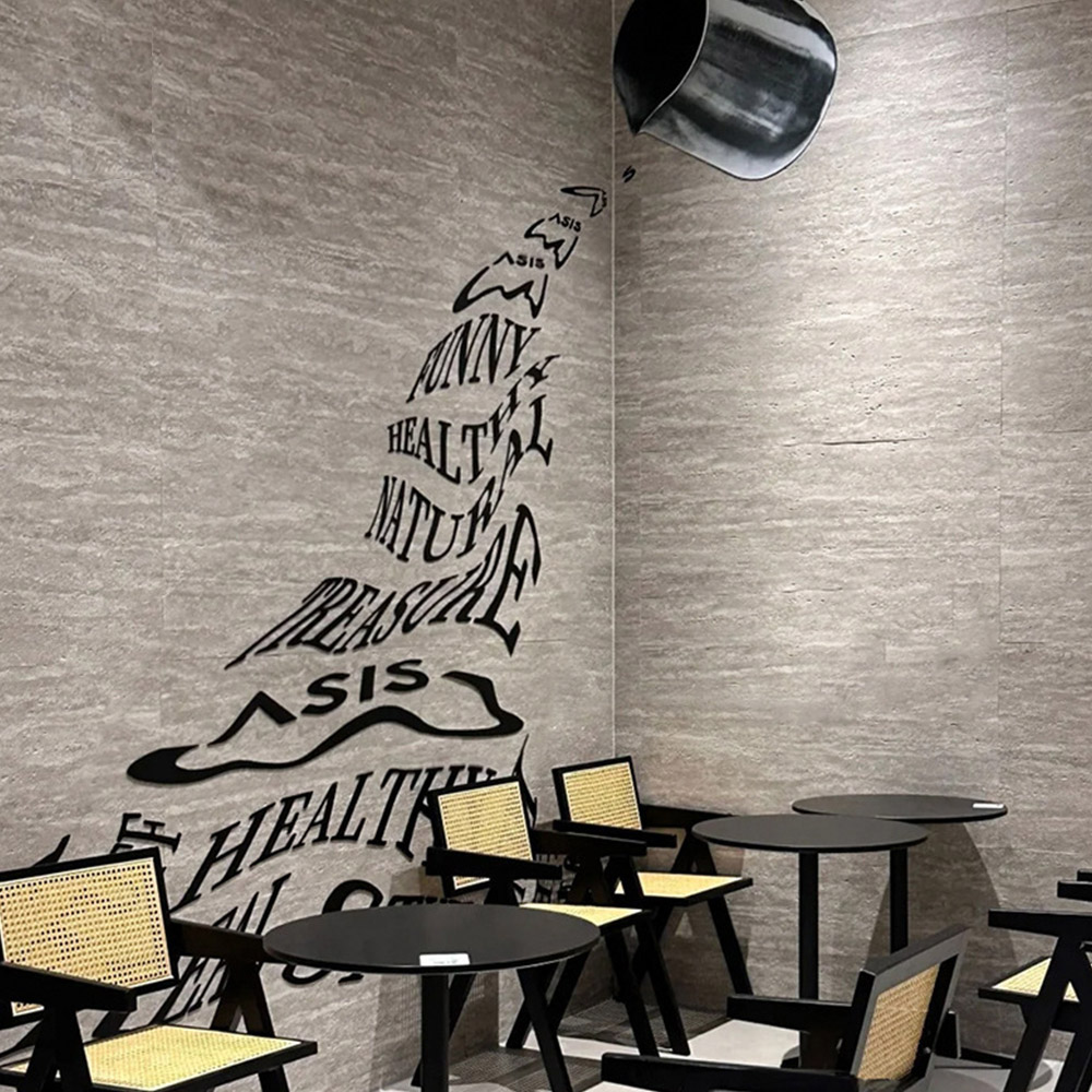 Flexible Soft Stone Panels for Curved Walls