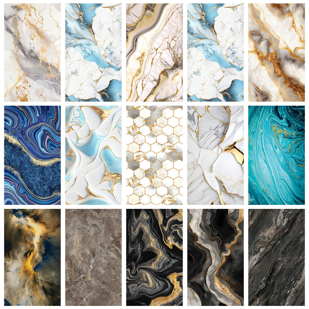 1220*2400mm High-Gloss UV Wall Panels for Modern Interior Design