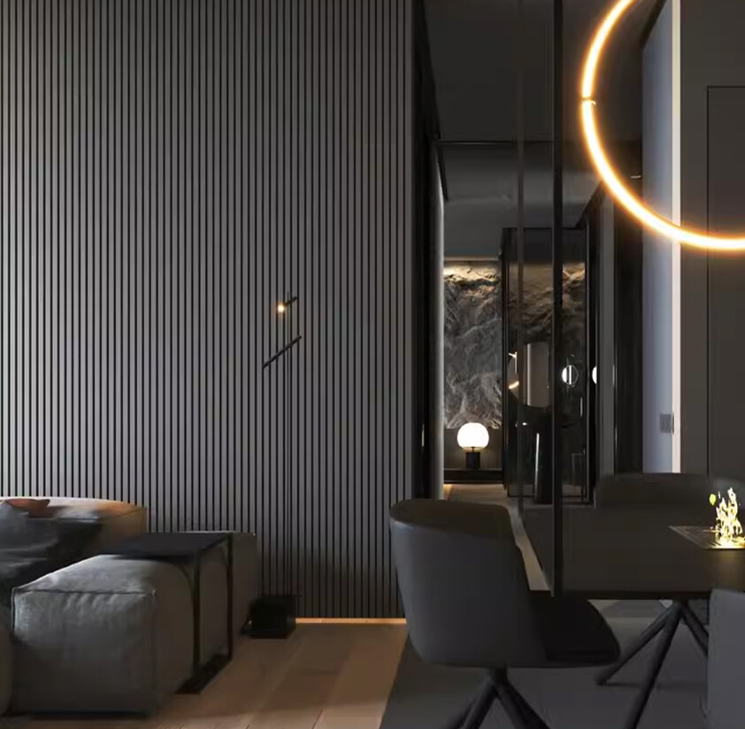 Interior WPC Wall Panel for Small Indoor Space