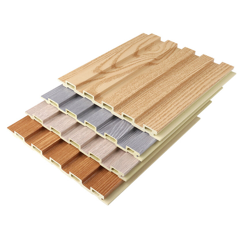 Indoor Decorative WPC Wall Panel with Wood Texture