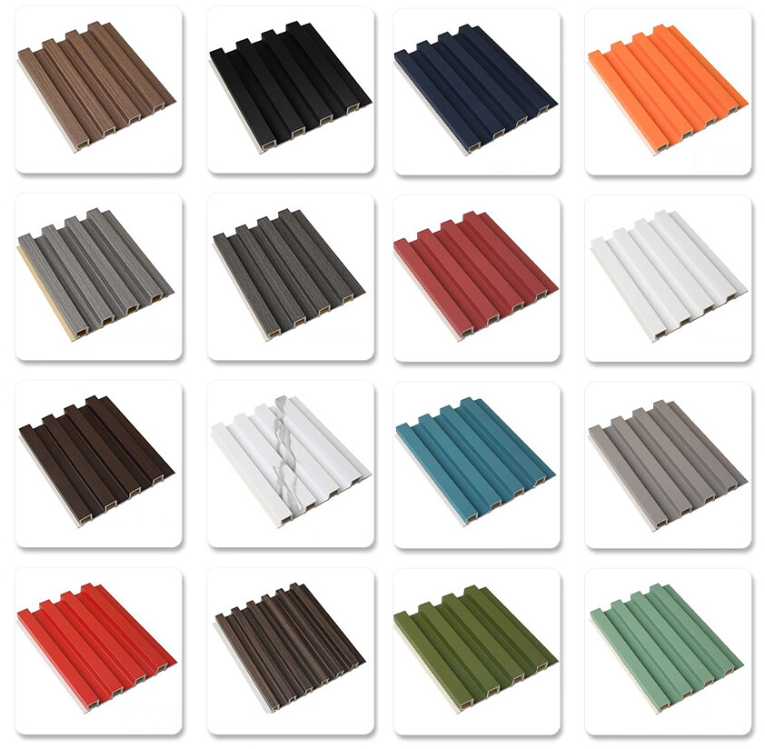 Modern WPC Wall Panel for Indoor Living Room