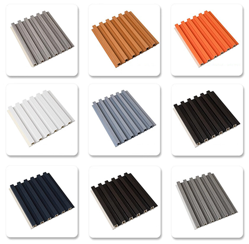 Modern WPC Wall Panel for Indoor Living Room