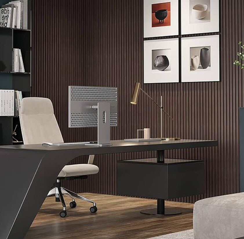 Modern WPC Wall Panel for Indoor Living Room