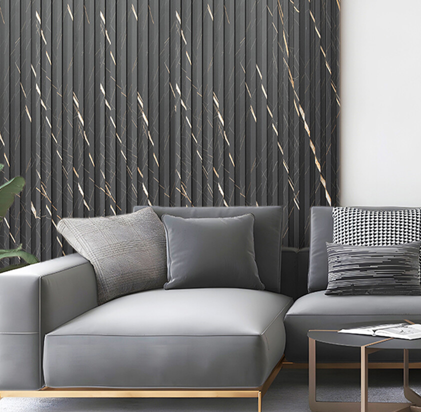 Modern WPC Wall Panel for Indoor Living Room