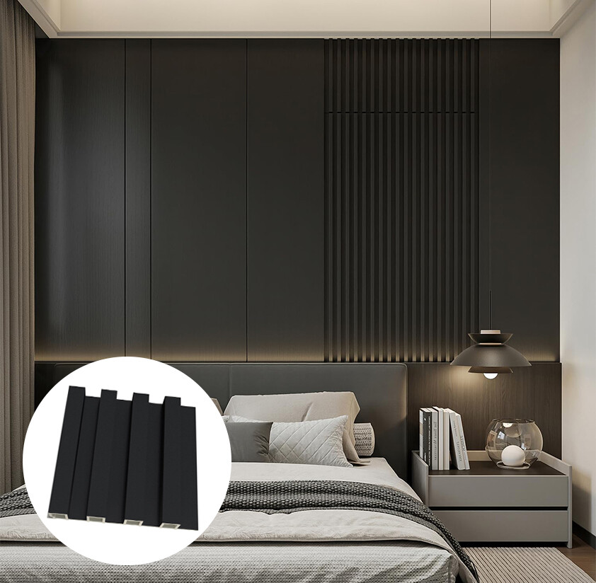 Interior WPC Wall Panel with Natural Wood Look