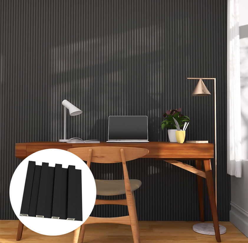 Interior WPC Wall Panel with Natural Wood Look