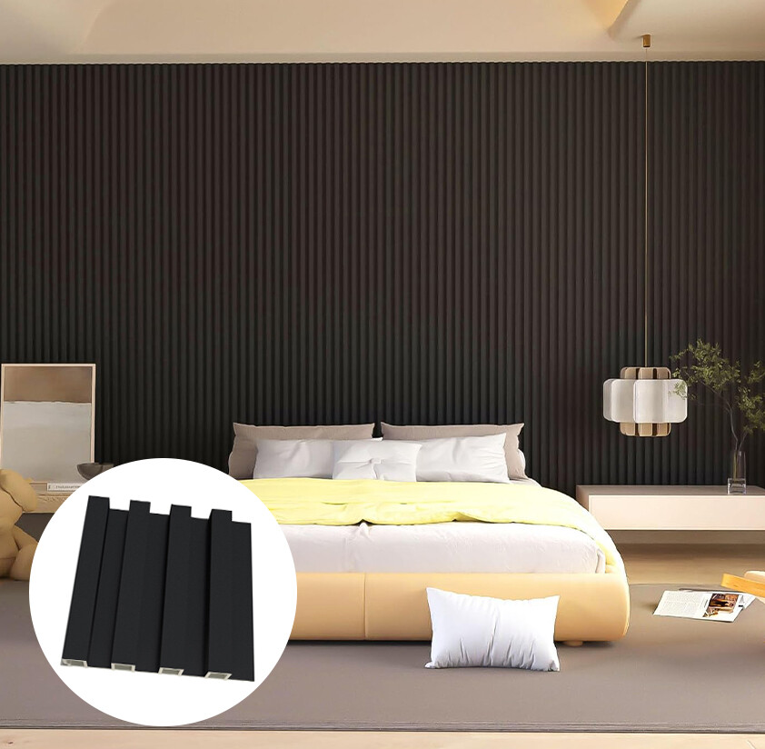 Interior WPC Wall Panel with Natural Wood Look