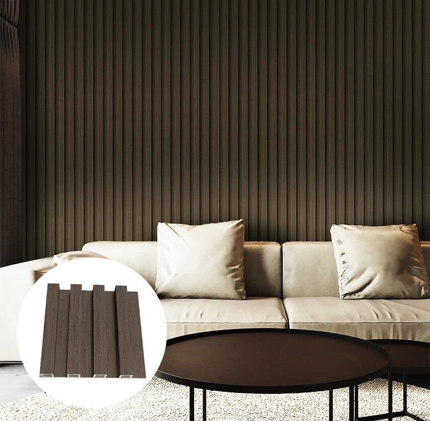 Interior WPC Wall Panel with Natural Wood Look