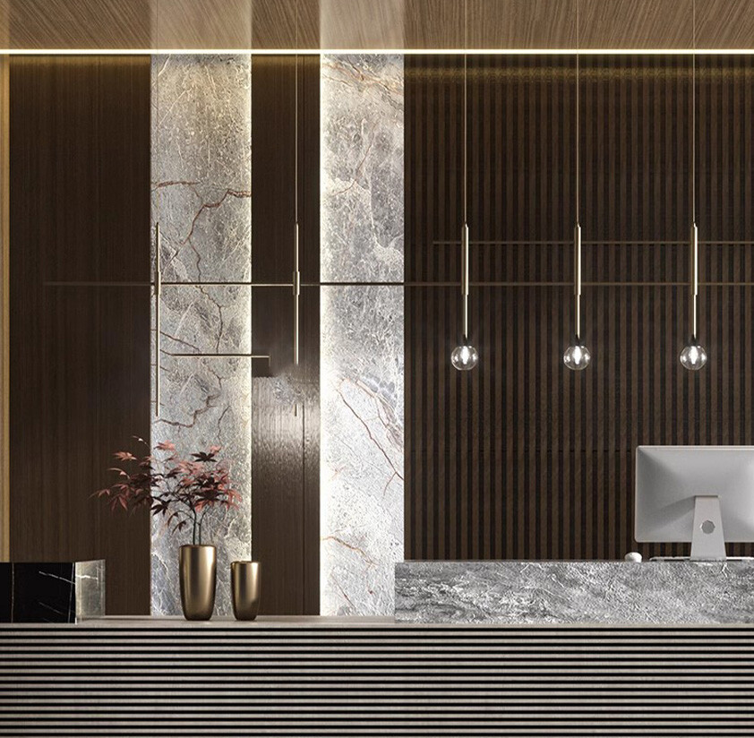 WPC Interior Wall Panels with Wood Like Texture