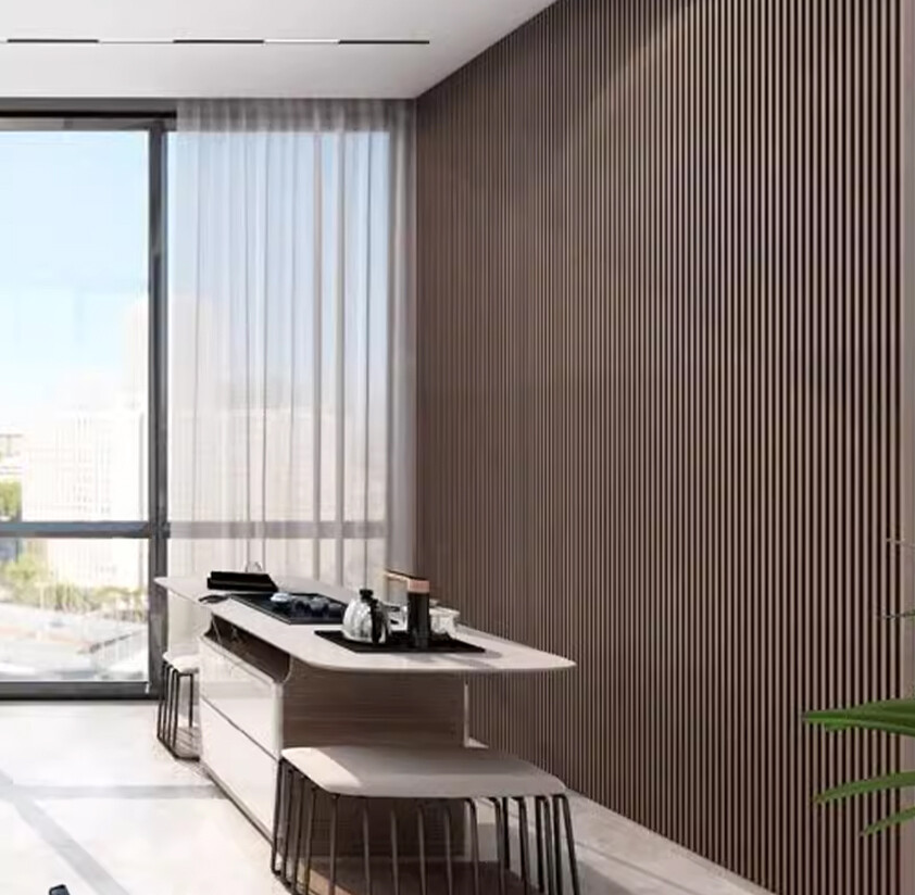 WPC Interior Wall Panels with Wood Like Texture