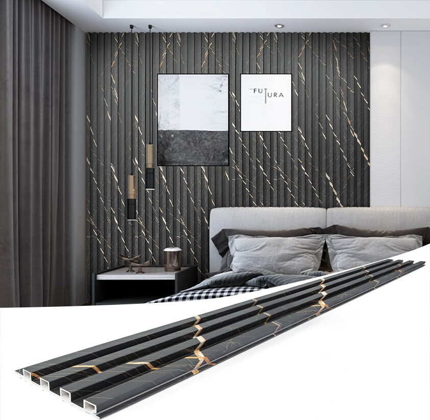 WPC Interior Wall Panels with Wood Like Texture