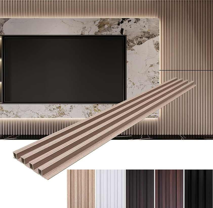 Interior WPC Wall Panel for Home Decoration