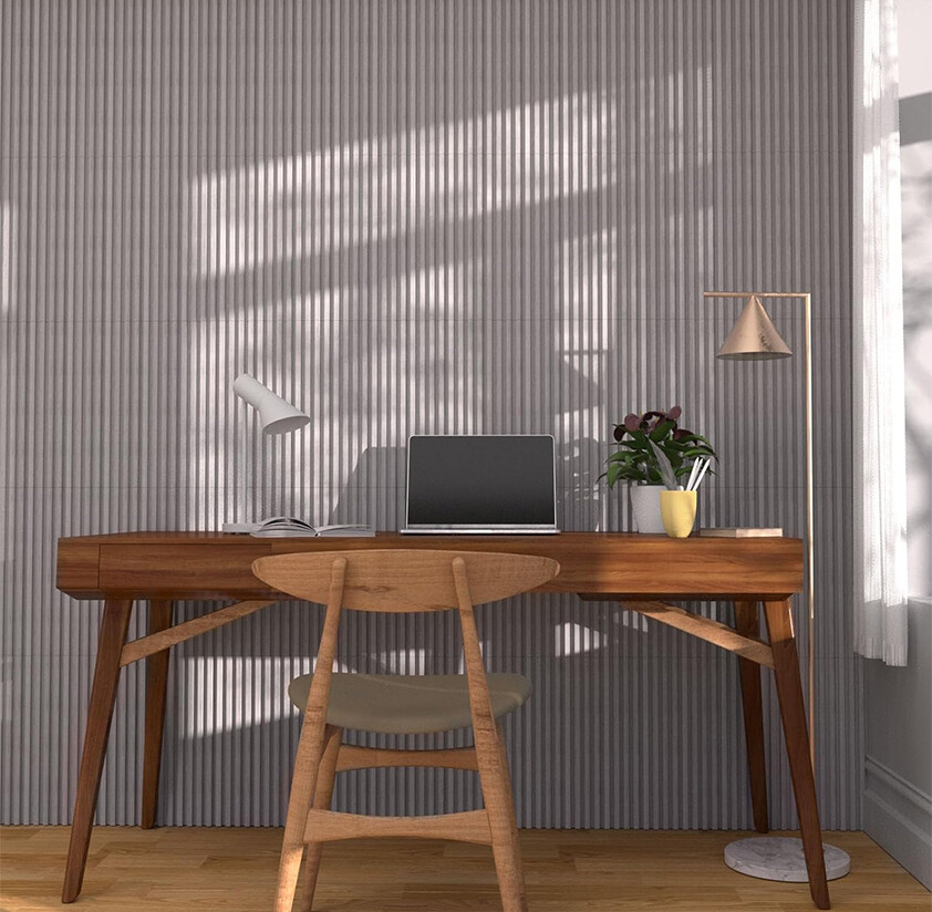 Waterproof WPC Wall Panel for Indoor Bathroom Use