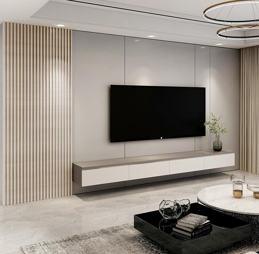 Indoor WPC Wall Panel with Wood Grain Finish