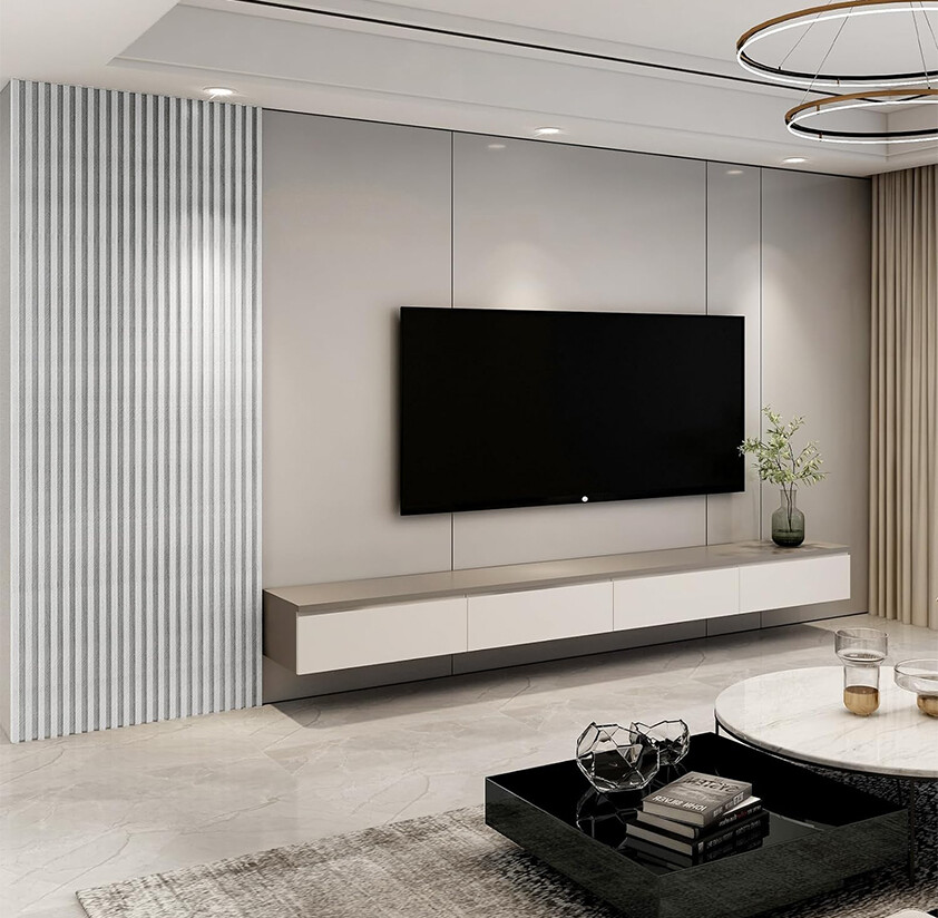 Indoor WPC Wall Panel with Wood Grain Finish