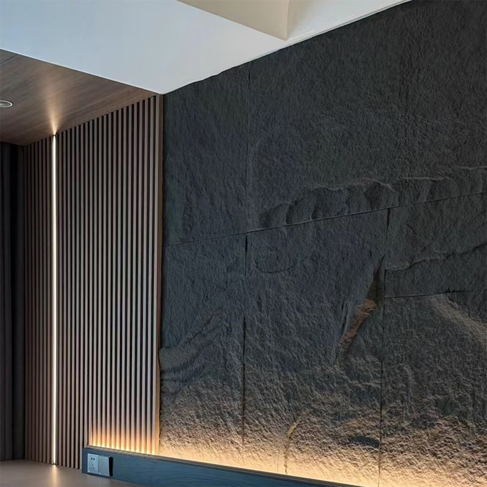 Custom Color PU Stone Panels for Designers