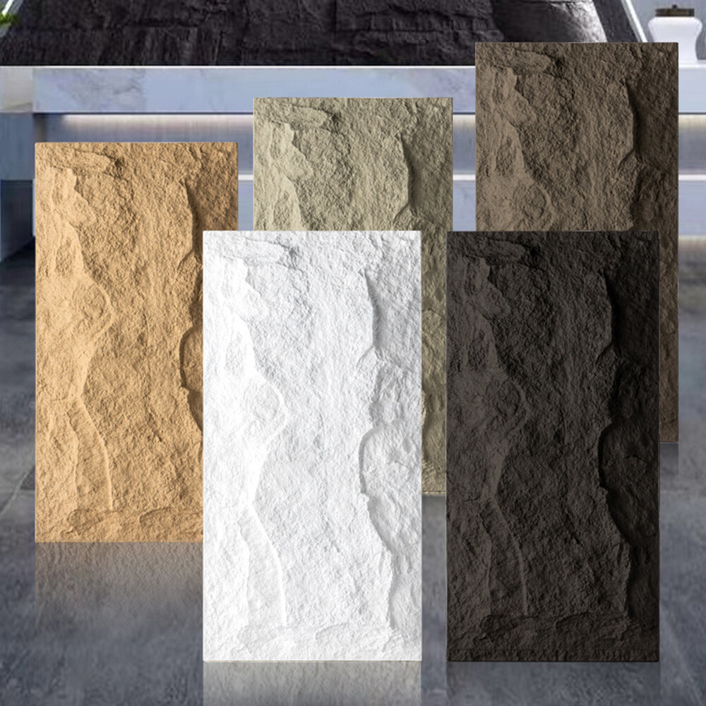 Custom Color PU Stone Panels for Designers